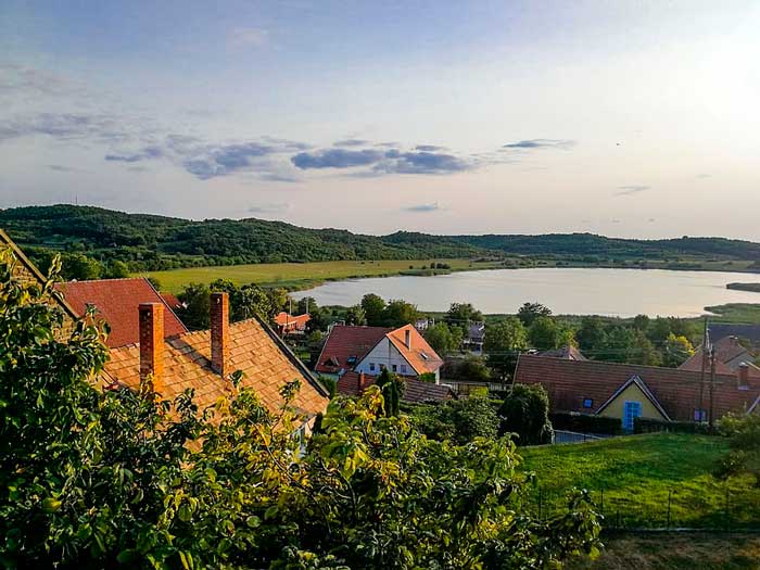 Lago Balaton in Ungheria