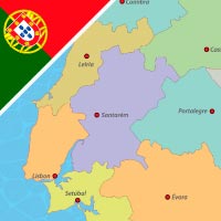 Cartina Portogallo