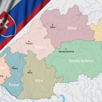 Cartina Slovacchia